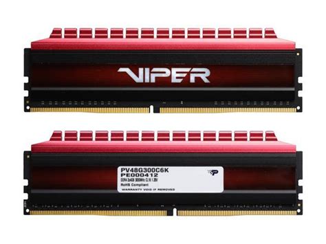 Patriot Viper Steel 16GB (2 x 8GB) DDR4 4400 Desktop Memory - Newegg.com