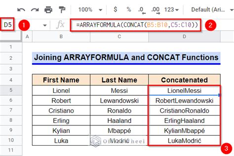 How To Concatenate Multiple Cells In Google Sheets Examples