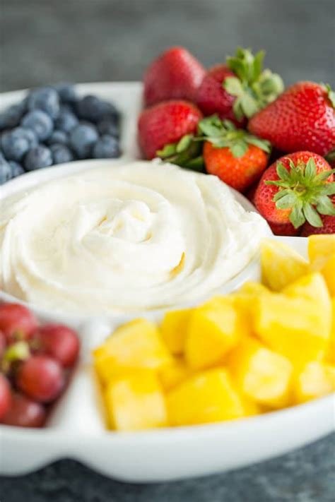 Cream Cheese Fruit Dip Brown Eyed Baker