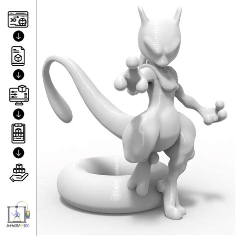 Free D File Mewtwo Stl Pokemon Art D Print Design Off