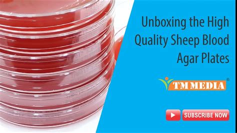 Unboxing The High Quality Sheep Blood Agar Plates Manufactured By TM