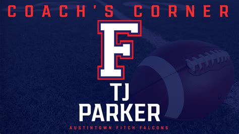 Austintown Fitch Falcons Football Coachs Corner Ep 2 With Tj Parker