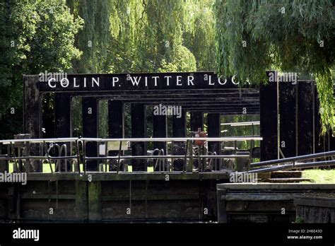 Colin P Witter Lock River Avon Is Unusual Because Of Its Reinforcing