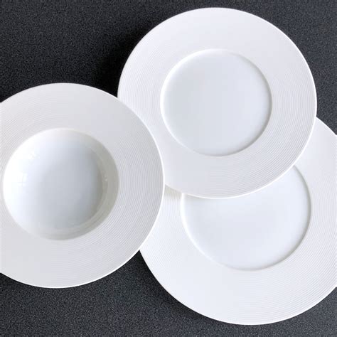 Assiette Dessert Blanche En Porcelaine Cm Solara Bruno Evrard