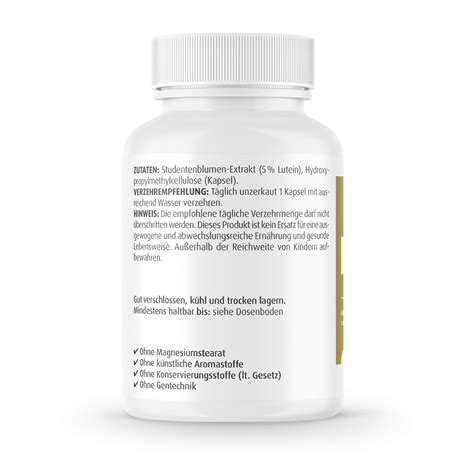 Lutein Kapseln Zeinpharma