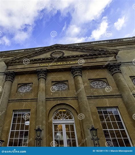 Roman Baths And Grand Pump Room Known As Aquae Sulis In Bath Somerset