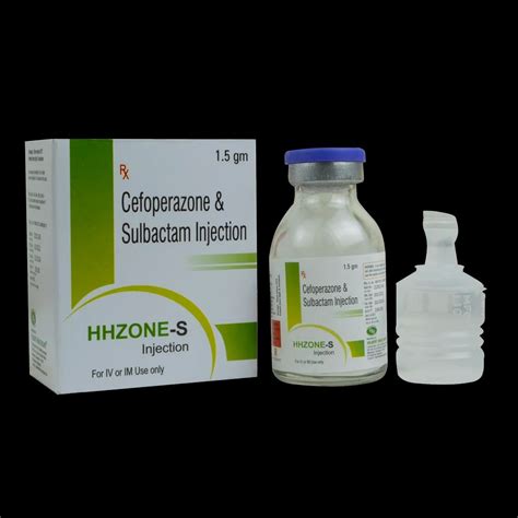 Allopathic Cefoperazone 1000mg Sulbactam 500mg Injection Packaging