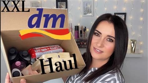 XXL DM Haul Mai 2022 DM Neuheiten Desi YouTube