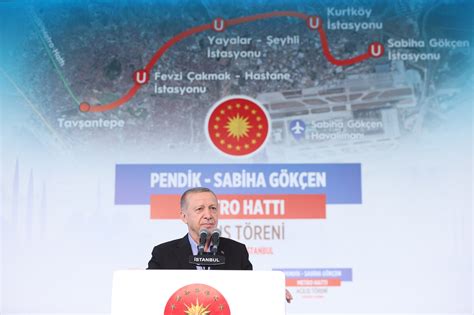 Cumhurbaşkanı Erdoğan ın Katılımıyla Pendik Sabiha Gökçen Havalimanı