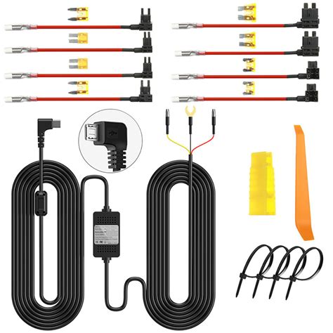 Buck Line 24 Hour Parking Monitoring Hardwire Kit Charging Cable