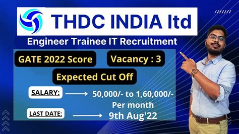 Thdc Recruitment It Thdc It Vacancy Gate Job