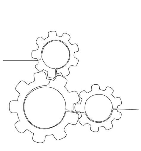 Cogs And Gears Drawings