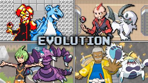 Evolution Of First Elite Four Battles In Pokémon Games 1996 2016