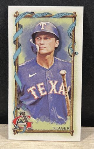 Topps Allen Ginter Mini Corey Seager Texas Rangers Ebay