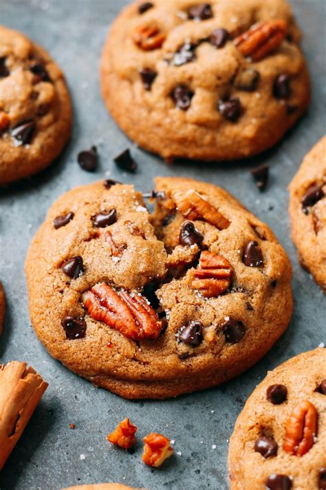 Awesome Pecan Chocolate Chip Cookies Vegan Gf Full Of Plants