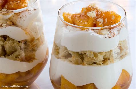 Easy Caramelized Peach Pie Parfait Recipe