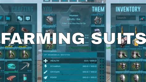 Ark Official Pvp Farming Suits B G Youtube