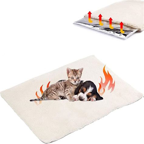 Self Heating Pet Pads Pet Blanket For Catdogpet Heating Padself