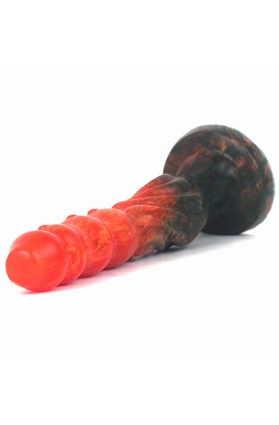 Osta MonsterRed Liquid Silicone Anal Dildo 24 Cm Ilmainen Nopea