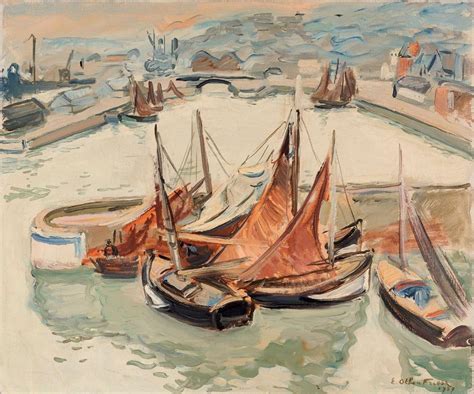 Achille Emile Othon Friesz Port De Honfleur Mutualart