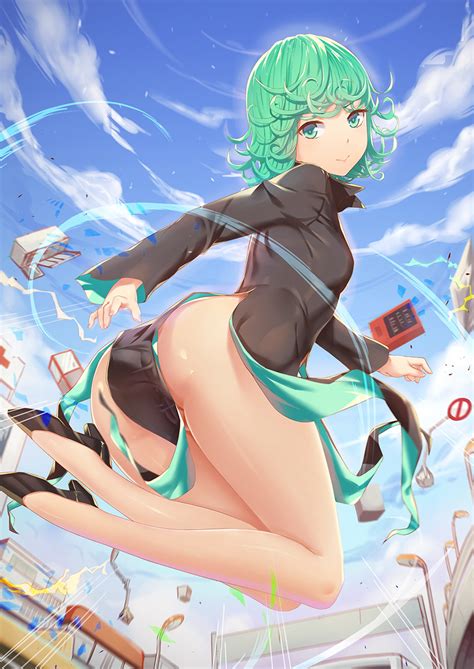 Tatsumaki One Punch Man Drawn By Yizhirenben Danbooru