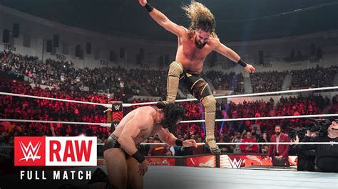 Full Match Seth Freakin Rollins Vs Drew Mcintyre World