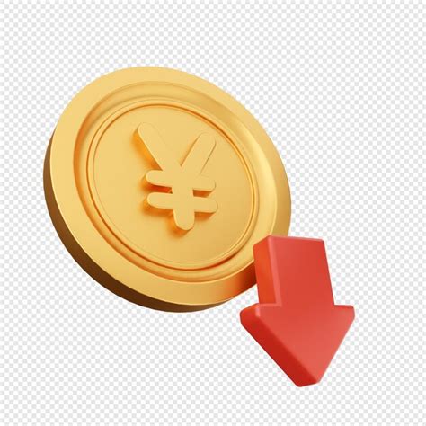 Premium PSD 3d Coin Money Dollar Euro Yen Poundsterling Icon Illustration