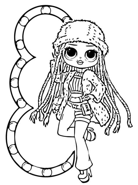 Coloriage Lol Omg Groovy Babe T L Charger Et Imprimer Gratuit Sur