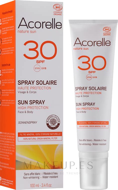 Acorelle Sun Spray High Protection Face Body Spray bálsamo de