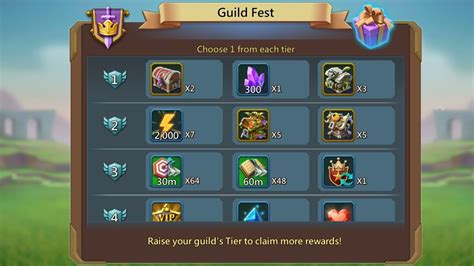 Guild Fest Rewards Overview Lords Mobile Youtube