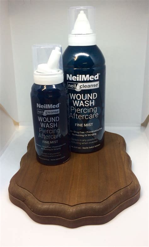 Neilmed Piercing aftercare spray (Large) – No Egrets Tattoo Studio