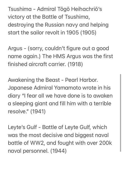 Naval History Concept Album I Saw Someone Else Do This Awhile Ago R