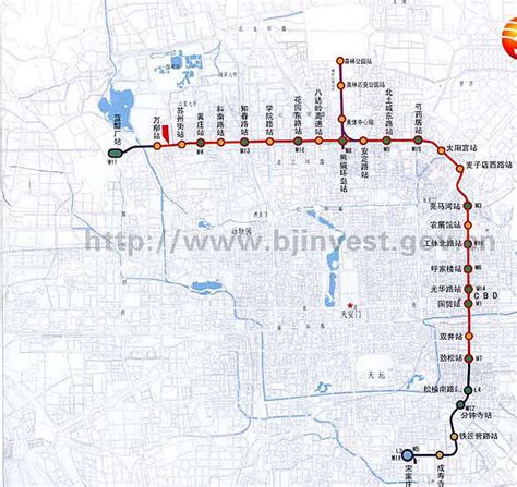 北京地铁交通图 北京地铁2020高清大图 北京地铁规划高清图