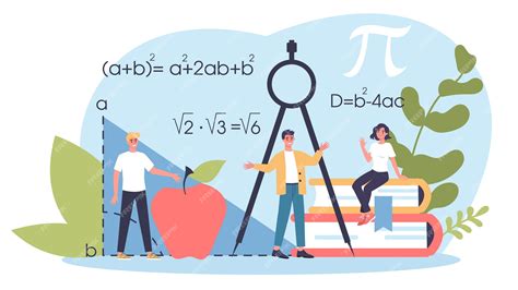 Materia De La Escuela De Matemáticas Aprendiendo Matemáticas Idea De Educación Y Conocimiento