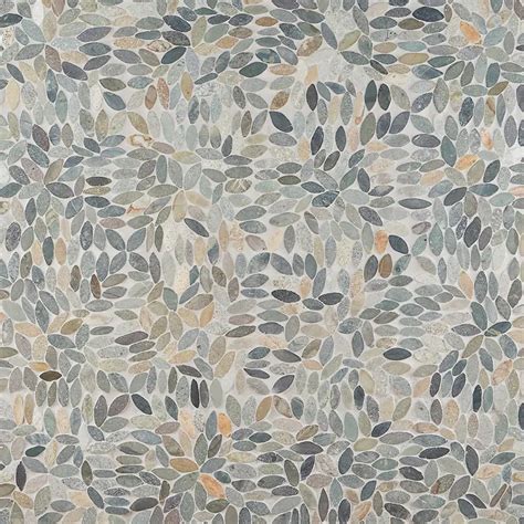 Nature Flower Sumatra Honed Mosaic Tilebar