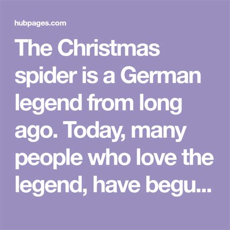 The Legend Of The Christmas Spider Christmas Spider Christmas Legend