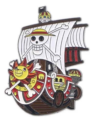 Pin Metalico One Piece Thousand Sunny Luffy Barco Piratas Meses Sin Interés