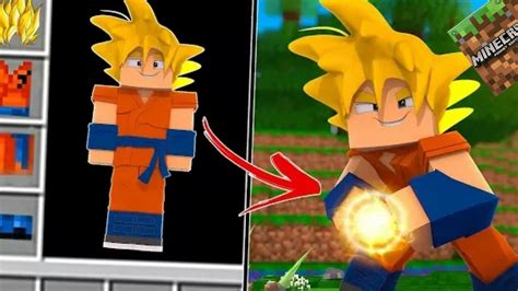 Atualização do melhor addon de Dragon Ball Z mcpe YouTube