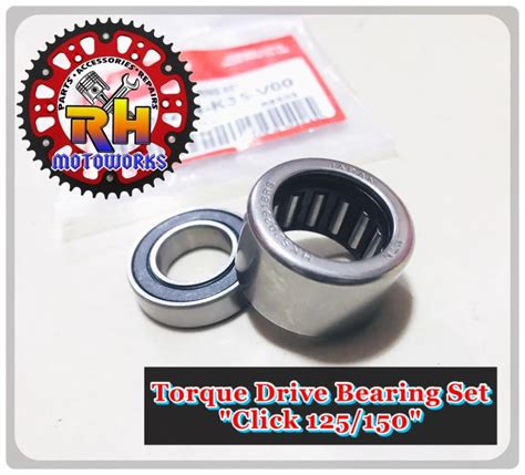 Click 125 150 Torque Drive Bearing Set HONDA GENUINE PARTS Lazada PH