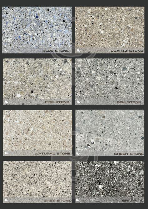 Natural Stone Flake Epoxy Flooring • Surfex