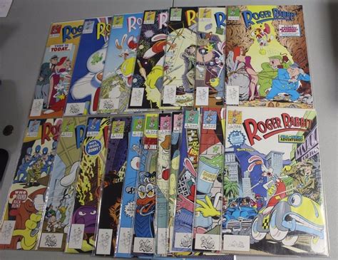 Comicsvalue Complete Set Roger Rabbit Nm Mint Unread Htf