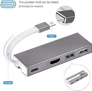 Amazon Cabledeconn Thunderbolt Hub Hdmi Usb C Dock Type C To