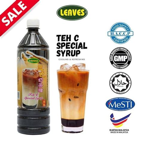 Shop Malaysia Teh C Special Syrup Leaves Juice 3 Layer Tea Syrup