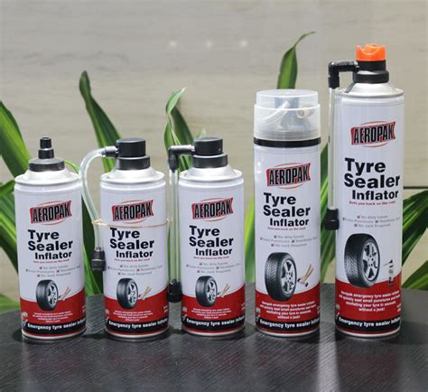 Aerosol Tubeless Tyre Liquid Sealant Non Toxic And Odorless For Car