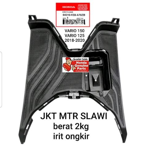 Jual K A Zb Cover Step Floor Bordes Cover Pijakan Kaki Vario