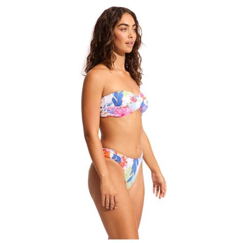 Seafolly Under The Sea Twist Bandeau Bikini Top Women S Buy Online