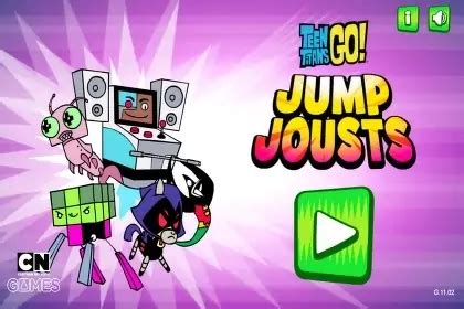 Play Teen Titans Go Jump Jousts From Teen Titans Go