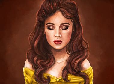 Belle Fanart Alisa Flaherty Artist Designer Developer