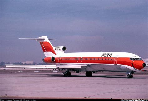 Boeing 727 214adv Psa Pacific Southwest Airlines Aviation Photo