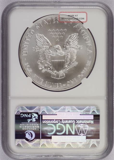 S American Silver Eagle Ngc Ms First Releases Struck At San